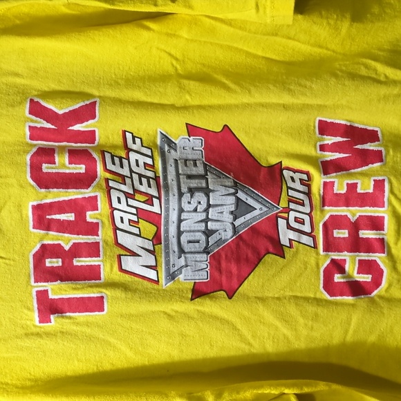 Monster Jam Maple Leaf Tour Track Crew Tee - Picture 5 of 5